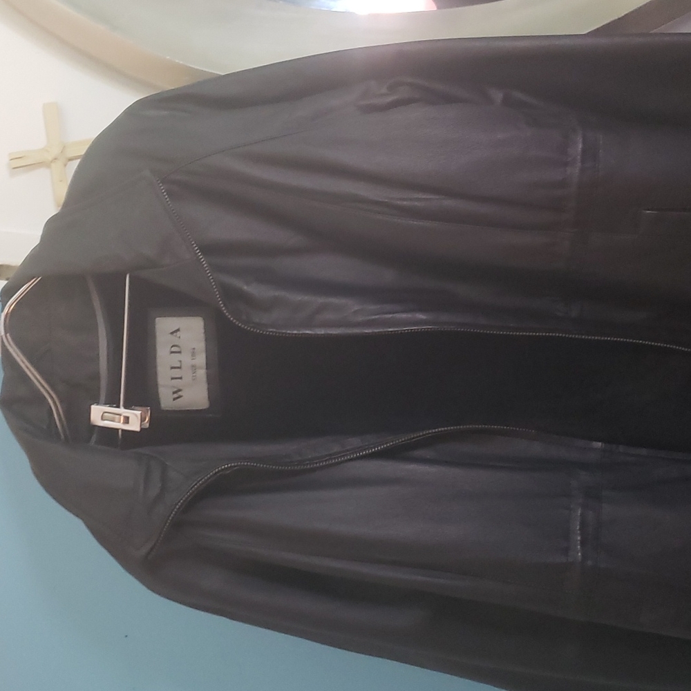 Man Leather coat
